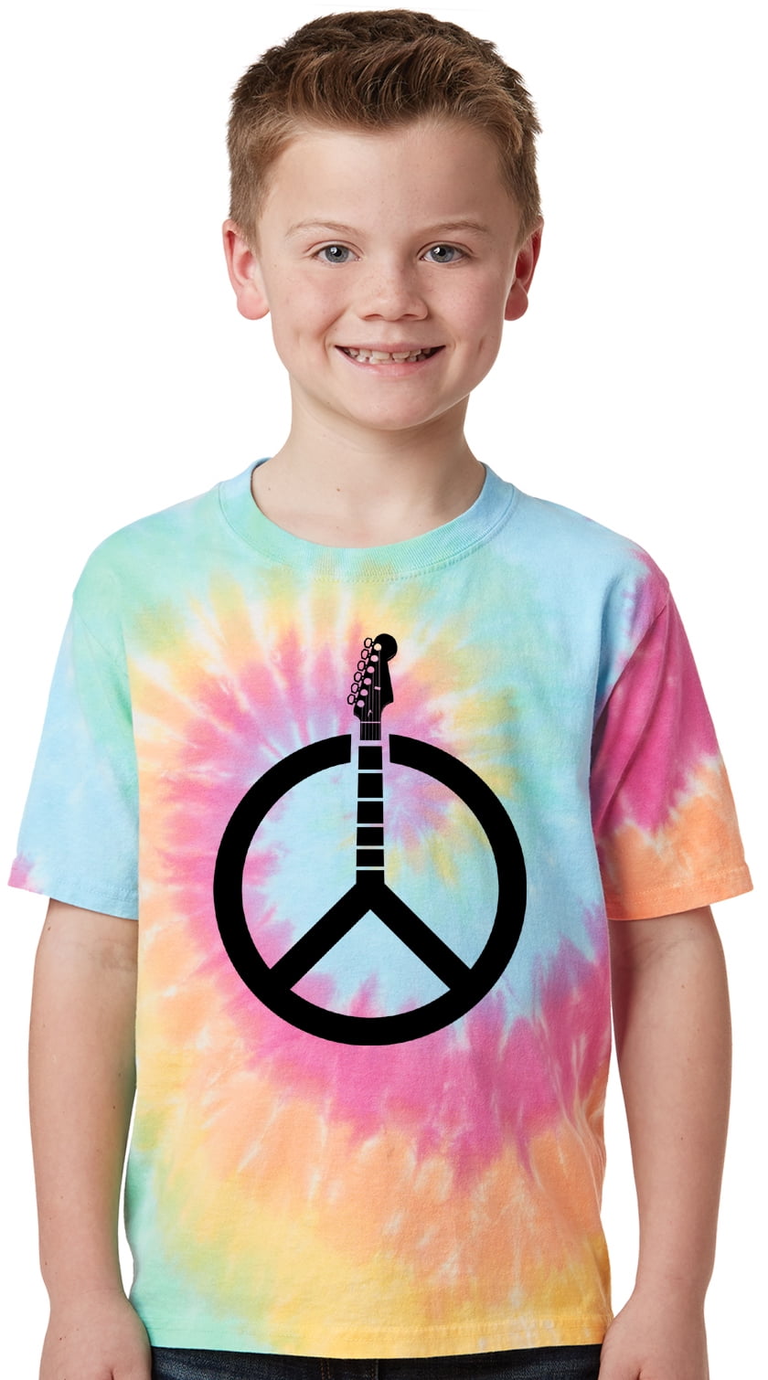 rainbow peace sign shirt