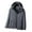 Dark Gray, variant on Gytharion Lightweight Hooded Windbreaker Coats for Men Fashion Casual Full Zip Punching Jacket with Pockets Mens Plus Size Waterproof Outdoor Sport Jackets for Hiking