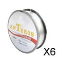 thumbnail image 1 of Colaxi 5-6pack Fluorocarbon Fishing Line Leader Line Low Stretch for Trout Carp 0.6 6 Pcs, 1 of 8