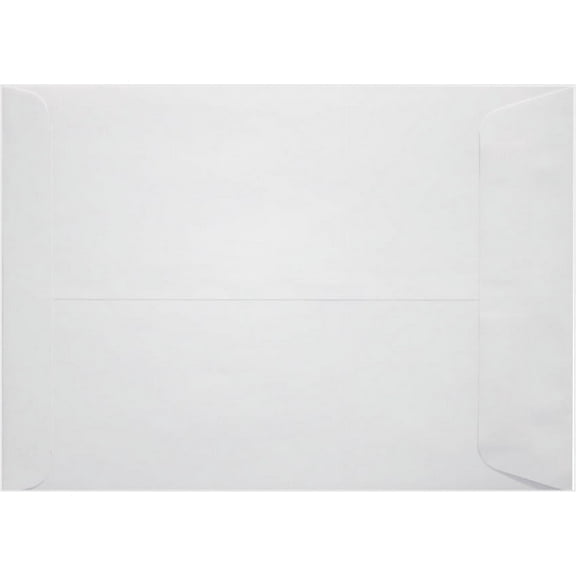LUXPaper 7 1/2 x 10 1/2 Open End Envelopes, Bright White, 500/Pack