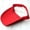 Red, variant on Elastic Sun Hat Visors Hat Outdoor Visor,Length Short Hollow Cap,No Top Sun Hat for Women Men in Outdoor Sports Golf Tennis Running Jogging Hiking