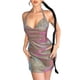 thumbnail image 5 of Minnieouse Vestido de verano con cuello en V para mujer, vestidos con hombros descubiertos y purpurina para niña, regalo de cumpleaños Type2 NO2 Minnieouse CBP304263, 5 of 6