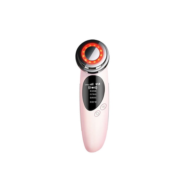 Minnieouse Masajeador facial Recargable Cuidado de la piel Estiramiento de estiramiento Limpieza de líneas finas Dispositivo de eliminación de Tratamientos faciales Rosado Minnieouse CE014295-02B