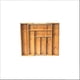 thumbnail image 4 of Organizador de cajones con bandeja extensible para cubiertos de bambú natural., 4 of 4