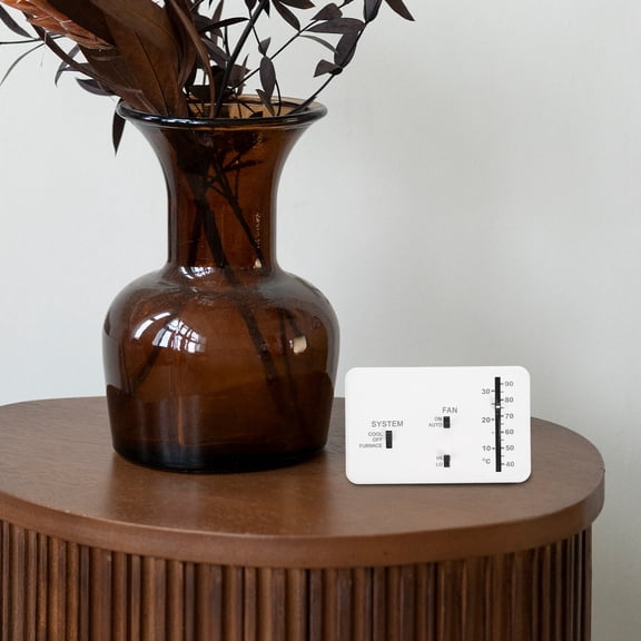 MOKKHNB Durable White Rv Thermostat for Smart Temperature Control and Comfort