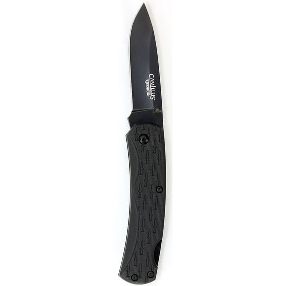 Camillus Camlite Mini Folding Titanium Knife, Lock back locking mechanism