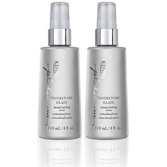 Kenra Glaçage Épaississant Platinum Volumisant Tous Types de Cheveux 4 fl. Oz (Lot de 2)
