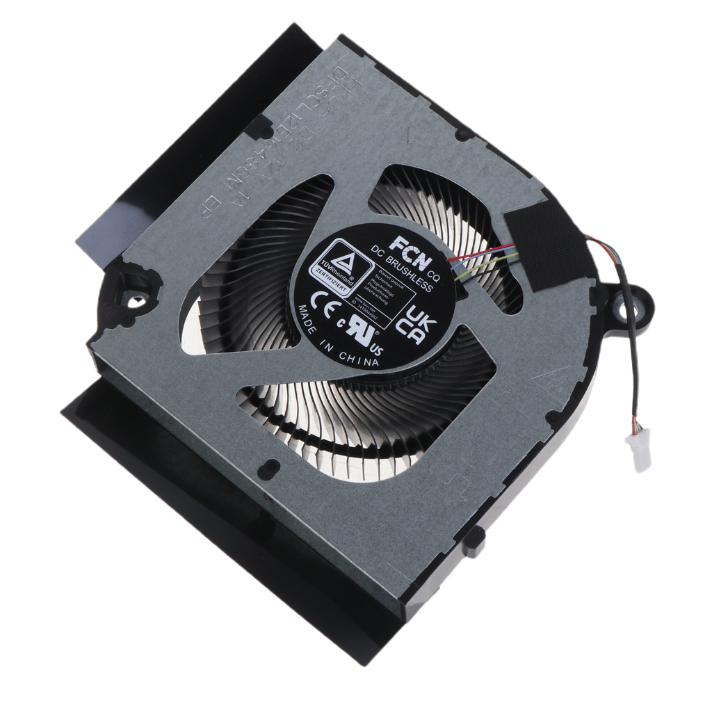 CIYISON CPU GPU Radiator for DC 12V 1A 4 pin 4-wires Laptop Cooler Fan For ACER nitro 5 N22C1 AN515-58 N20C11 PH317-55 AN515-46