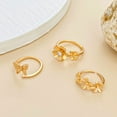 thumbnail image 4 of Anillos de pies de playa de verano anillos de pies de cola anillos de dedos de pies personalizados flores de mariposa huecas anillos de tobillos sensuales joyas de pareja regalos de San Valentín, 4 of 5