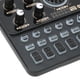 thumbnail image 1 of Tarjeta de sonido en vivo Bluetooth 5.0 Reducción de ruido 6 Cambios de sonido Señal estable Mezclador de sonido profesional para transmisión en vivo Negro, 1 of 5