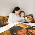 thumbnail image 5 of jejeloiu Christmas Theme Bedding Comforter Set,Birth Of Jesus Twin Comforter Sets,Vintage Religion Bedding Set For Men Women,Super Cozy Room Decor Reversible,2 Pieces, 5 of 8