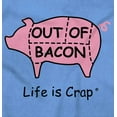 thumbnail image 2 of Out Of Bacon Pork Pig Meat Eater Hoodie Sweatshirt Women Men Brisco Brands S, 2 of 6