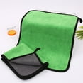 thumbnail image 1 of Coral Fleece Double-Sided Car Wash Towels - Super Absorbent Microfiber Cleaning Cloths for Auto Detailing, Scratch-Free Drying Rag (1 Pack), 1 of 3