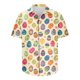 thumbnail image 5 of Mens Casual Manga Corta Botón Abajo Camisas Pascua Impresión Solapa Camisa Poliéster Top de Moda para Hombres, Cuello Redondo Blusa Casual para el Trabajo, el Ocio Y las Vacaciones, 5 of 9