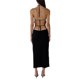 thumbnail image 5 of Txlixc, vestido largo a la moda para mujer, vestido Halter con lazo sin mangas de Color sólido, vestido de verano sin espalda envuelto a la cadera, vestido de fiesta para discoteca Txlixc Moda, 5 of 9