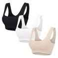 thumbnail image 2 of Comfortable And Elastic Women's Sports Bra With Bra Daily Bra 3PC, 2 of 9