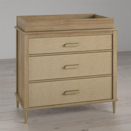 UPC: 0029986328311 | Little Seeds Shiloh Changing Table Topper Natural