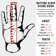 thumbnail image 4 of Franklin Sports MLB Freeflex Baseball Batting Gloves - Gray/Black - Youth X-Small - Pair, 4 of 7