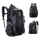 thumbnail image 4 of Mochilas impermeables 36-55L gran capacidad deportes al aire libre Mochilas de rucks de escalada Mochila portátil Portátil Bolsas de pesca Negro Jumpingount  OD003528-03, 4 of 7