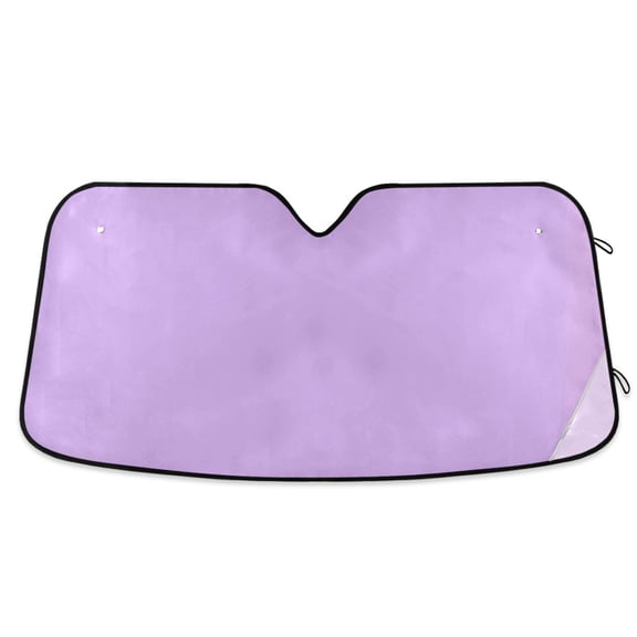 Violet Car Windshield Sun Shade Foldable Car Front Window Visor Heat and UV Protection 53x23.5