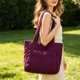 thumbnail image 1 of Women's Crossbody Bag Casual Waterproof Nylon Bag Solid Color Large Tote Shoulder Bag Large Capacity Daily Bag, 1 of 6