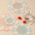 thumbnail image 4 of Posavasos de silicona para bebidas, alfombrillas de silicona antideslizantes, posavasos aislados que protegen los muebles de daños, 4 of 5