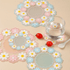thumbnail image 4 of Posavasos de silicona para bebidas, alfombrillas de silicona antideslizantes, posavasos aislados que protegen los muebles de daños, 4 of 5