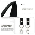 thumbnail image 3 of SKISUNO 8Ud Sujetadores Para Tarjetas De Identificación Negro Con Clip Fácil Para Oficina Y Eventos, 3 of 6