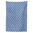 thumbnail image 3 of Ambesonne Floral Tablecloth Rectangular Table Cover, Small Spring Daisies, 60"x90", Pale Yellow Violet Blue, 3 of 4