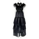 thumbnail image 4 of Disfraz De Mujer Vestido de cosplay con cinturón Traje de cosplay Negro Transpirable para festivales de Halloween Likrtyny  libre de BPA, 4 of 9