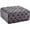 Gray, variant on Meridian Furniture Ariel Button Tufted Navy Velvet Ottoman and Bench