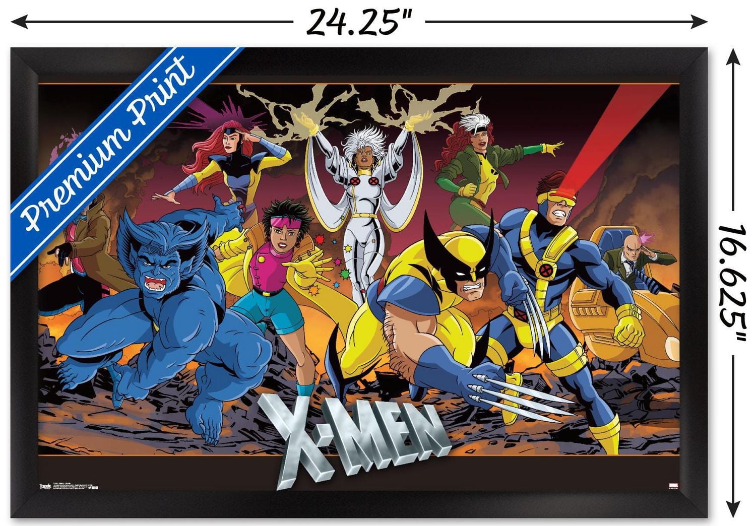 Marvel Comics - The X-Men - Group Wall Poster, 22.375" x 34"