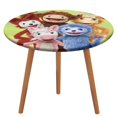 thumbnail image 1 of Slumberkins-theme Fitted Round Tablecloths Elastic Edged Table Covers Waterproof Table Cloth for Kitchen Holiday Party Tables Decor 120cm, 1 of 6