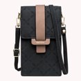 thumbnail image 5 of Bolso Bandolera Mini bolso cruzado para mujer, bolso de moda para teléfono móvil, monedero de diseñador portátil (negro) Sywqhk Para Estrenar, 5 of 5
