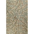 thumbnail image 1 of Bashian R130-LGN-2.6X8-LC107 Verona Collection Floral Transitional 100 Percent Wool Hand Tufted Area Rug, Light Green - 2 ft. 6 in. x 8 ft., 1 of 1