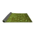 thumbnail image 2 of Ahgly Company Indoor Rectangle Abstract Green Modern Area Rugs, 8' x 12', 2 of 4
