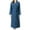 Blue, variant on Luxalzxs Robes for Women Waffle Knit Bathrobe Soft Lightweight Full Length Loungewear Soft Kimono Spa Knit Long Bathrobe Pajamas with Pockets and Belts