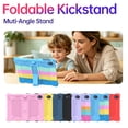 thumbnail image 4 of ELEHOLD Heavy Duty Shockproof Case for onn. 11" Core Tablet with Touch Stylus Pen, Skin-friendly Rugged Hard Protective Cover Built-in Multi-Angle Foldable Kickstand, A, 4 of 10