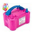 thumbnail image 1 of Bomba Para Inflar Globos Electrica Doble Inflador/fiestas rosa, 1 of 4