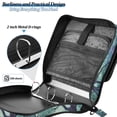 thumbnail image 4 of FORMRS Zipper Binder with Shoulder Strap 2-inch Ring 500 Sheet Capacity File Bag, Moonlight Forest, 4 of 5
