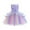1-Purple719, variant on Kiijoy Toddler Girls Rosette Rainbow Mesh Dress Sleeveless Birthday Party Dress, Sizes 4-5
