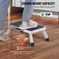 thumbnail image 3 of Step Ladder Step lbs Capacity Ergonomic Folding Steel Step Stool with Wide Slip Pedal Sturdy Step Stool for Adults Toddlers MultiUse for Household Kitchen Office RVs, 3 of 10