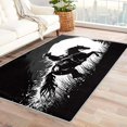 thumbnail image 1 of Cowboy Rugs for Living Room - 3x4 Rug - Cowboy Rug - Western Horse Riding Area Rug - Boys Wild West Rugs - Black and White Carpet, 1 of 7