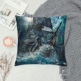 thumbnail image 2 of Orinice Octopus Graphic Decorative Throw Pillow Cover for Home Couch Living Room Bed Sofa - Printed on Both Sides - 1PC 18x18in, 2 of 5