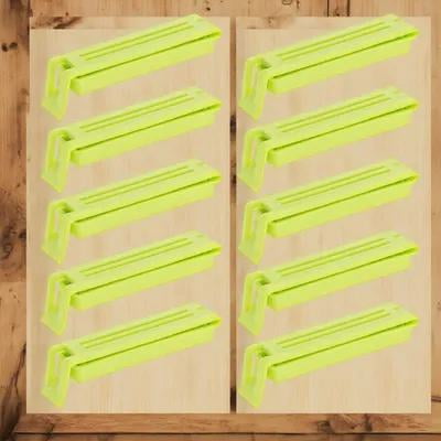 TABLZONE 10Pcs Green Root Clips for Curly Hair Volume Made of Lightweight PP Material for Outdoor Use