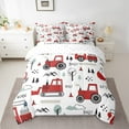 thumbnail image 2 of Castle Fairy Children Cartoon Truck 7-Piece Twin Bedding Sets,Construction Vehicles Bedding Comforter Set,Equipment Car Breathable Sheet Sets,Ultra Soft Home Decor, 2 of 8