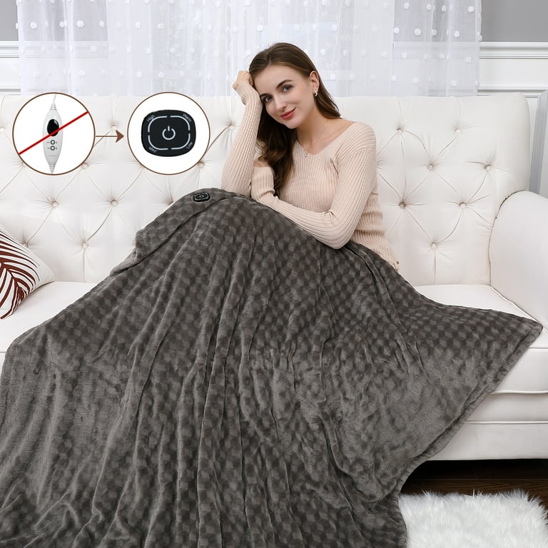 OYang Warming Electric Blanket, 50‚Äù√ó60‚Äù Comfy Soft