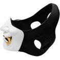 thumbnail image 3 of Tactical Protective Paintball Airsoft Plastic Cosplay Demon Half Face Mask, 3 of 4