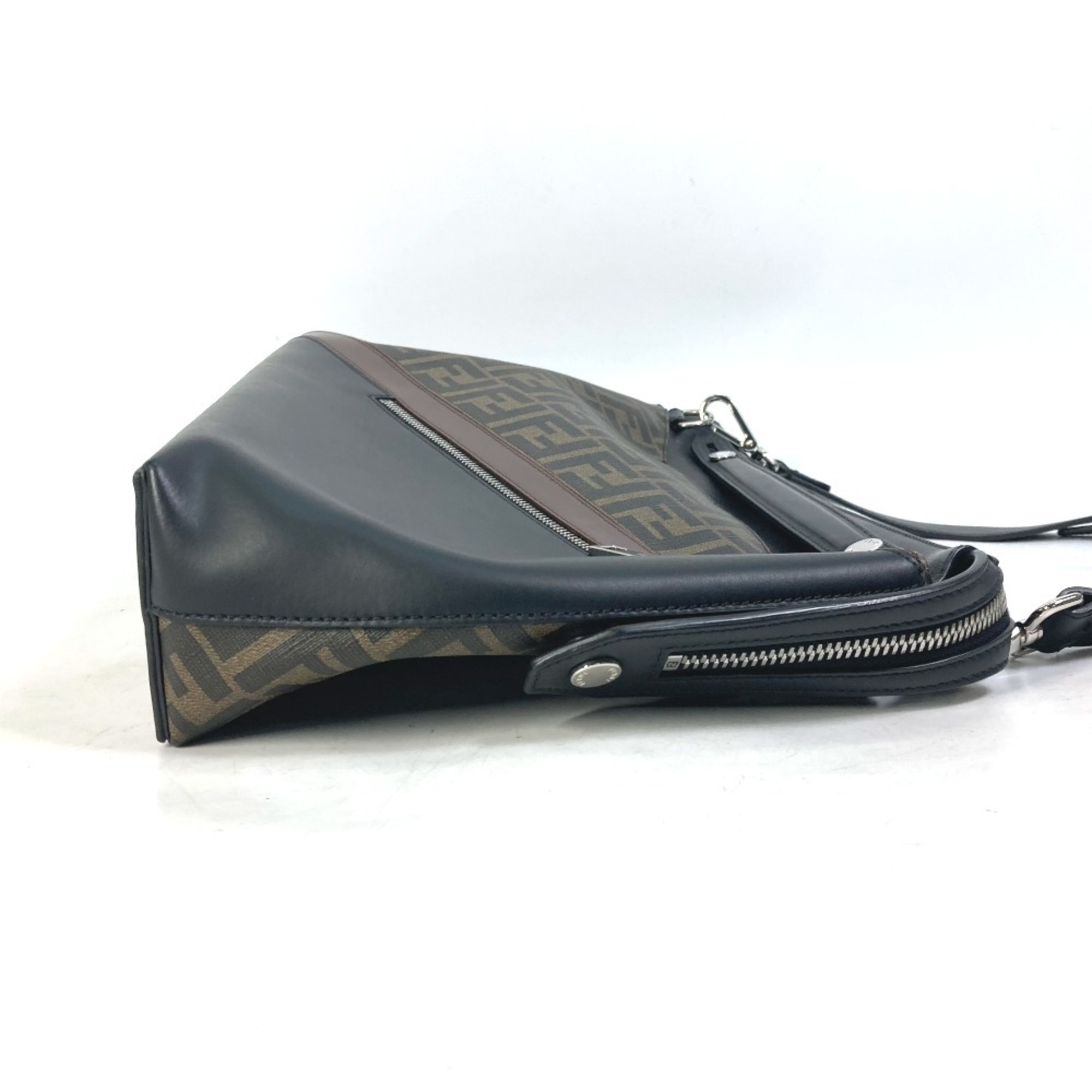 Pre-Owned FENDI Zucca Briefcase 8BH253, 2-Way Business Shoulder/Handbag, PVC, Men's,... (Good)
