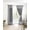 Gray, variant on Red Geometric Blackout Curtains 63 Inches Long for Bedroom, Country Farm Traditional Chinese Tile Thermal Insulated Room Darkening Black Out Window Curtain Panels Grommet Drapes for Living Room